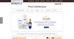 Desktop Screenshot of paullabrecque.com