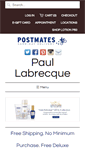 Mobile Screenshot of paullabrecque.com